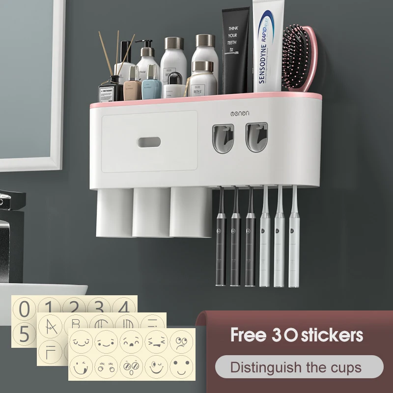 Ultimate Bathroom Toothbrush Organizer