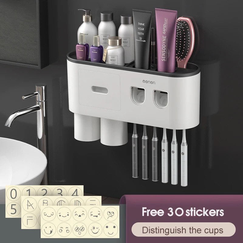 Ultimate Bathroom Toothbrush Organizer