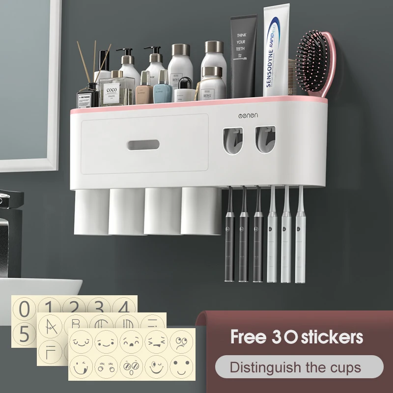Ultimate Bathroom Toothbrush Organizer
