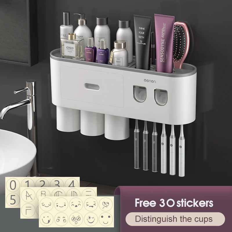 Ultimate Bathroom Toothbrush Organizer