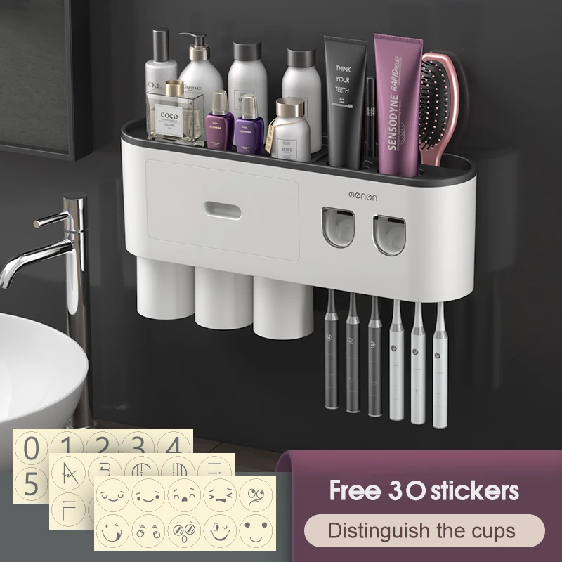 Ultimate Bathroom Toothbrush Organizer